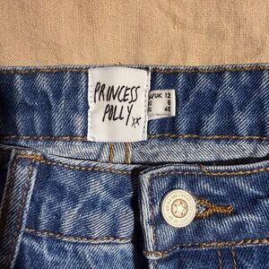 Princess Polly Indigo Denim Pants